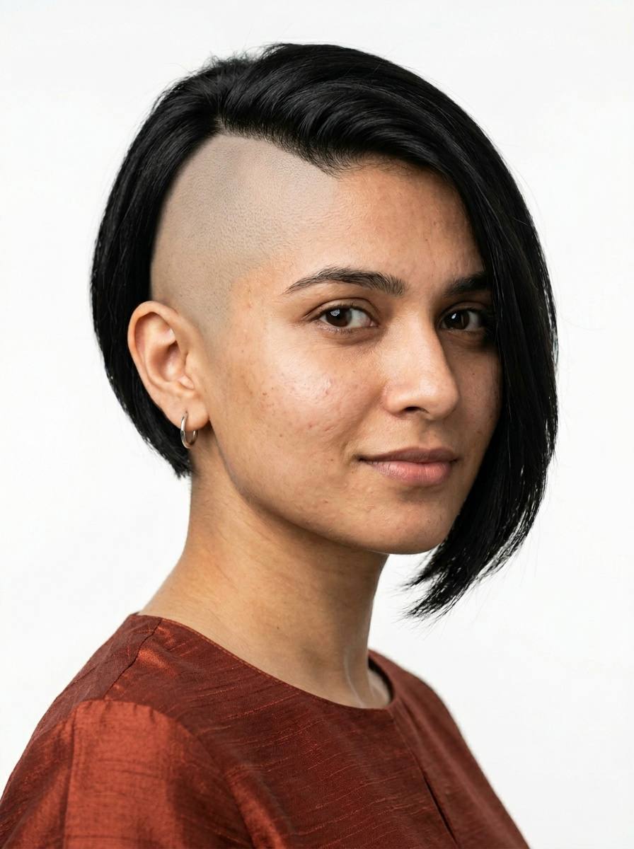 Asymmetrical Shave
